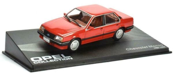 MAGOMONZA - CHEVROLET Monza sedan 4 deuren 1982/1990 rood - 1