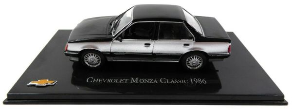 MAGCHEMONZACLASSIC - CHEVROLET Monza Classic sedan 4 deuren 1986 zwart en grijs - 1