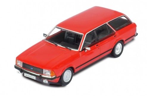 IXOCLC361N - FORD Granada MKII Turnier GHIA 1982 Rood - 1