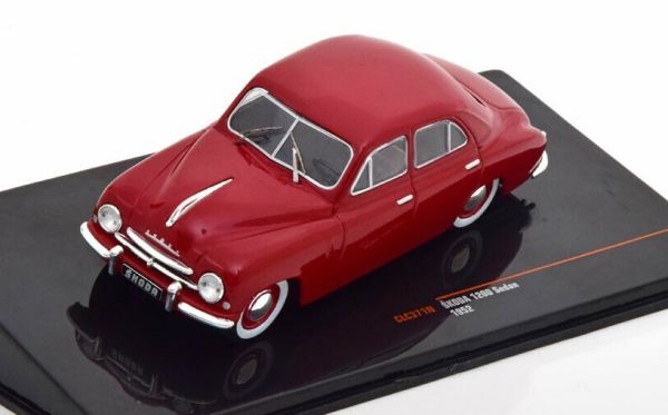 IXOCLC371N - SKODA 1200 1952 Rood - 1