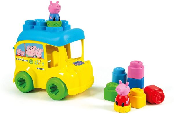 CLE17248 - Peppa Pig Bus - 8 Stuks - 1