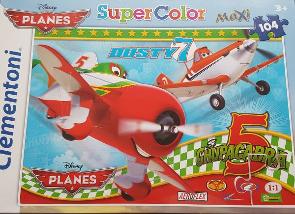 CLE93719 - Puzzel 104 VLAKKE stukjes - 1