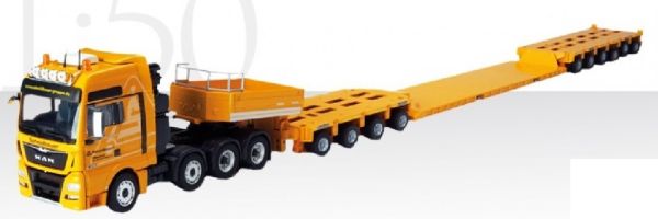 CON76189 - MAN TGX XXL 8x4 Met tandwieldrager GOLDHOFER 6+4 Assen SCHMIDBAUER - 1