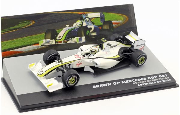 CK51588 - Rubbens Barrichello's raceauto - BRAWN GP MERCEDES BGP 001 - 1