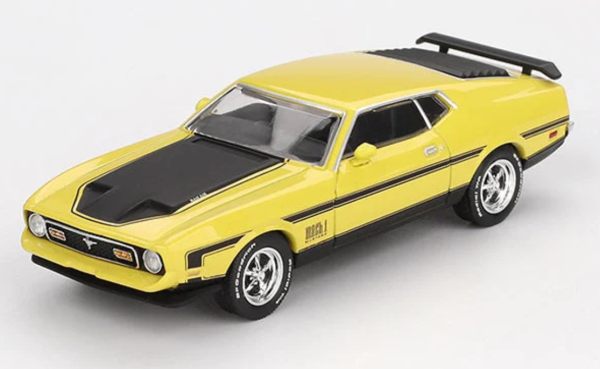MGT01139-L - FORD Mustang Mach 1 Grabber geel 1971 - 1