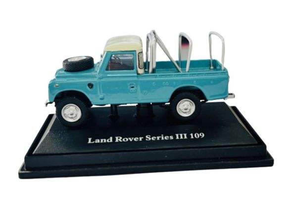 CAR711ND-BLEU - LAND ROVER Serie III 109 Blauw - 1