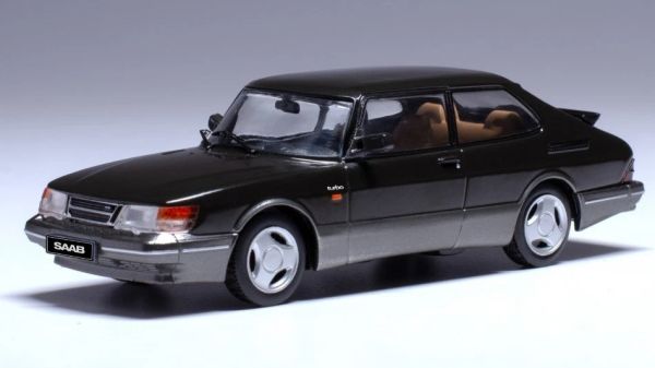 IXOCLC577 - SAAB 900 Turbo 1988 Zwart - 1
