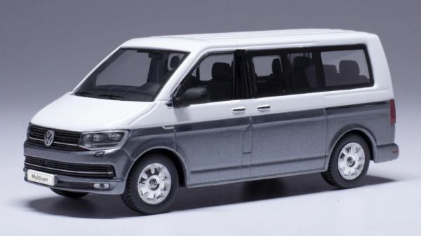 IXOCLC595 - VOLKSWAGEN T6 Multivan 2017 Grijs en Wit - 1