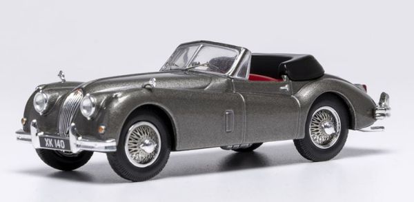 IXOCLC614N.22 - JAGUAR XK140 Cabriolet 1956 Donkergrijs - 1
