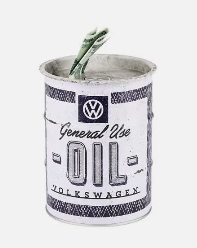 CRMB31508 - Retro spaarpot VOLKSWAGEN - General Use Oil - 1