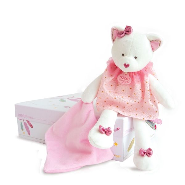 DC3546 - Dromenvanger - Kattenpop met knuffel - 1