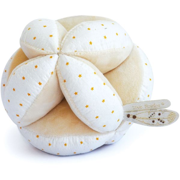 DC3558BEIGE - Dromenvanger - Sensorische ballen met rammelaar Beige - 1