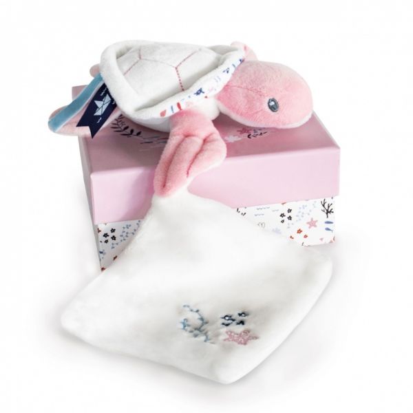 DC3657 - TURTLE met dekbed - Roze - 1