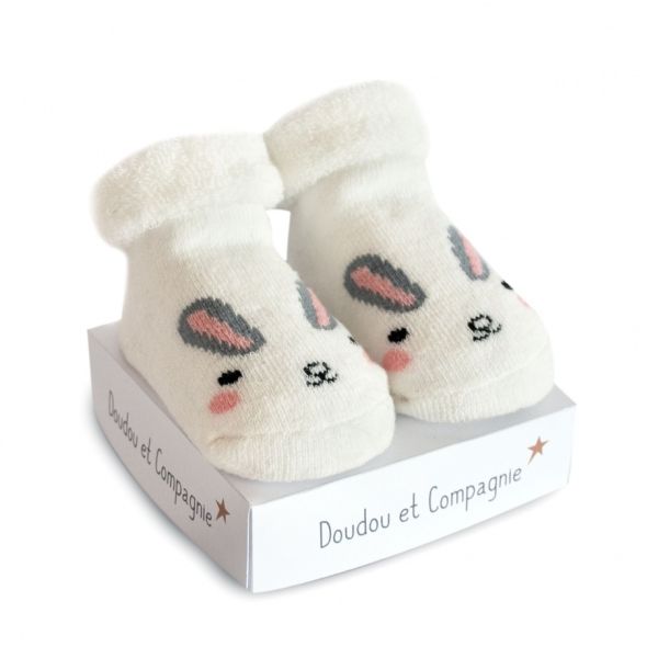 DC3706-03 - Babysok voor baby's - Wit - 1
