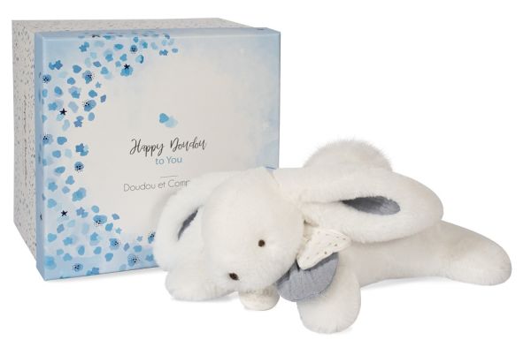 DC3735 - HAPPY GLOSSY - Witte trui met pompon - 1