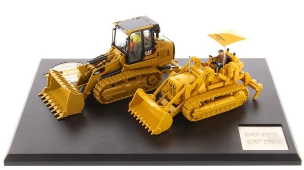 DCM85559 - Evolution Series set met twee CATERPILLAR rupsladers de 977 en de 963k met drivers - 1