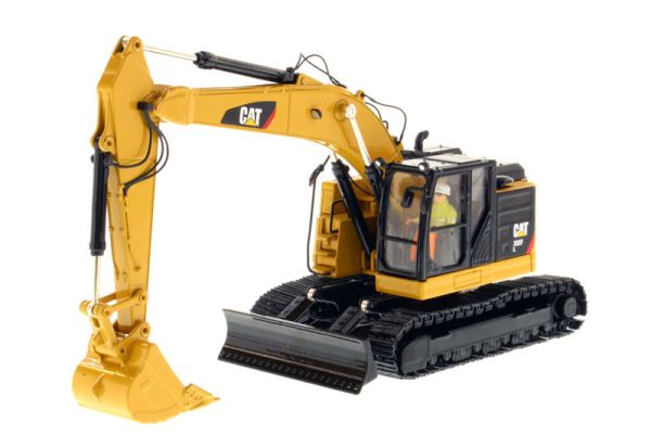DCM85925 - CATERPILLAR 335F L CR rupsgraafmachine met chauffeur en metalen versnellingsbak - 1