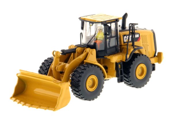 DCM85948 - CATERPILLAR 966M wiellader met chauffeur en metalen bak - 1
