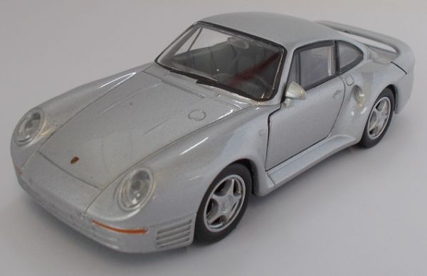 WELPO49720WD - PORSCHE 959 grijs frictiemodel - 1