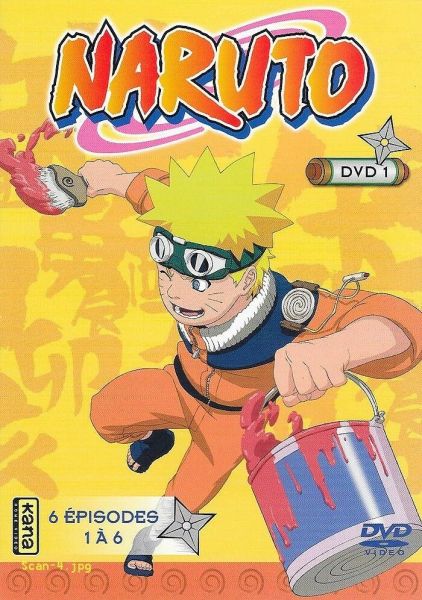 DVDDV2642 - DVD Naruto Vol 1 de eerste 6 afleveringen van de animatieserie - 1