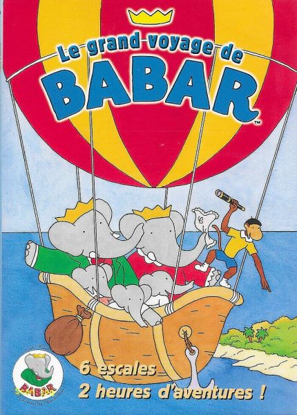 DVDDV3080 - DVD De avonturen van Babar Babars grote reis - 1