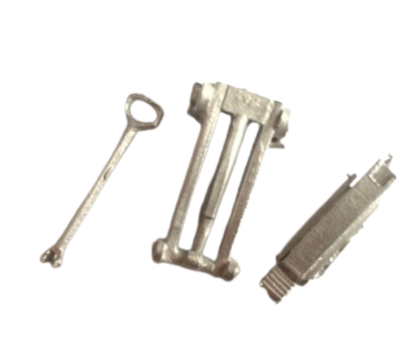 WM089U - Car Jack - Ongeverfd - Miniatuur - 1