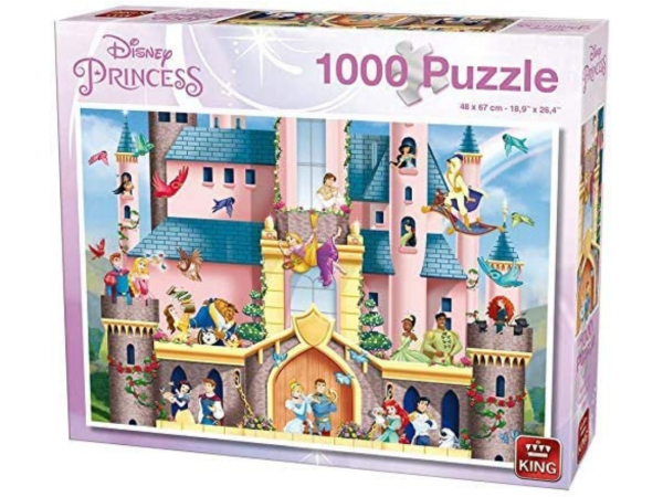KING55917 - 1000 stukjes puzzel Disney prinses Het magische paleis - 1