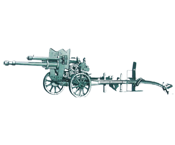 AHK35503 - Vroege productie 4;7 cm pak 36 antitankkanon - 1