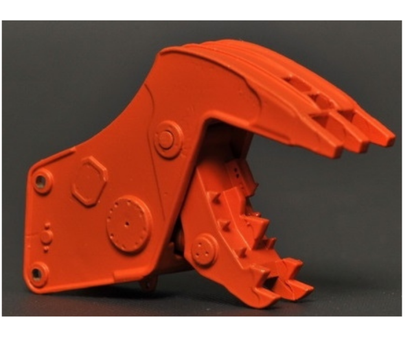 YCC410-2 - Oranje sloopgrijper voor graafmachine van 30-45 ton - 1