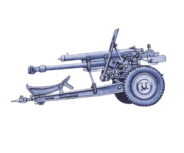 AHK35504 - Late productie 4.7cm pak 36 antitankkanon - 1