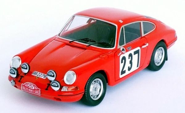 TRODSN182 - PORSCHE 911 T #237 Monte Carlo Rally 1968 A.ANDERSSON / S-O.SVEDBERG - Gelimiteerd tot 150ex. - 1