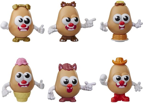 HASE9222 - 6 Mr Aardappel mysterie figuren - 1