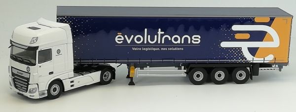 ELI116853 - DAF XF MY 2017 4x2 en Tautliner trailer Transports EVOLUTRANS - 1
