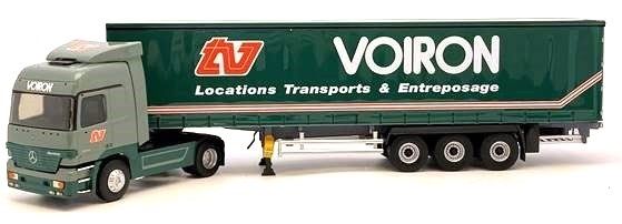 ELI116927 - MERCEDES BENZ Actros 1844 4x2 en Tautliner aanhanger Transports VOIRON - 1
