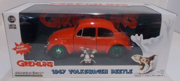 GREEN18231VERTE - VOLKSWAGEN Kever 1967 door Billy Peltzer uit de film Gremlins groene velgen Groene metalen versie met Gizmo-figuur inbegrepen - 1