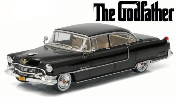 GREEN86492 - CADILLAC Fleetwood 1955 Series 60 zwart uit de film The Godfather - 1