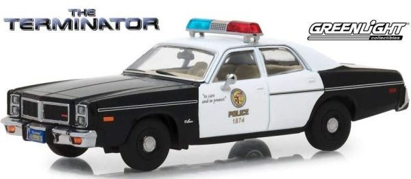 GREEN86534 - DODGE Monaco Metropolitan Police 1977 uit de film Terminator 1984 - 1