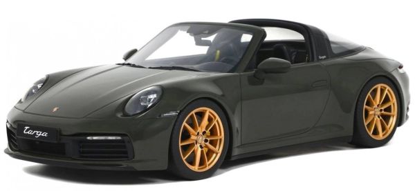 GT438 - PORSCHE 911 (992) Targa 4S 2020 Olijfgroen - 1