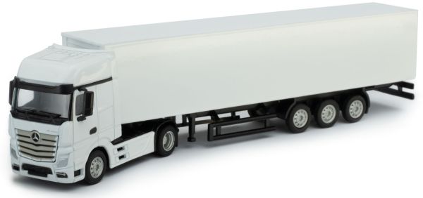 HOL1-021201 - MERCEDES BENZ Actros MP4 4x2 en bakwagen aanhanger - 1