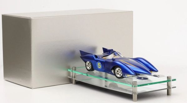 HAM-015 - Speed ​​​​Racer MACH 5 PreMo Serie 6 Blauw - 1