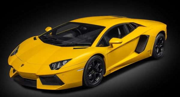 POCHK119 - LAMBORGHINI Aventador LP 700-4 Orion Yellow - 794-delige set - 1