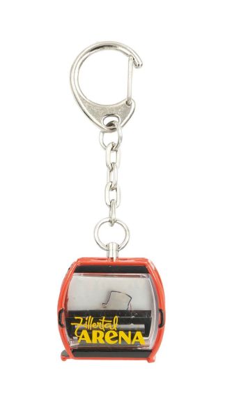 JC80815 - Rode OMEGA V kabelbaan sleutelhanger - ZILLETRAL - 1
