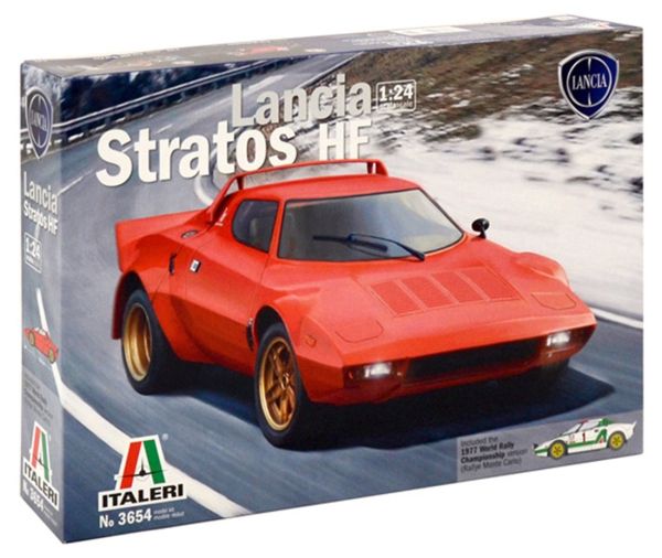 ITA3654 - LANCIA Stratos HF-model om te monteren en te schilderen - 1
