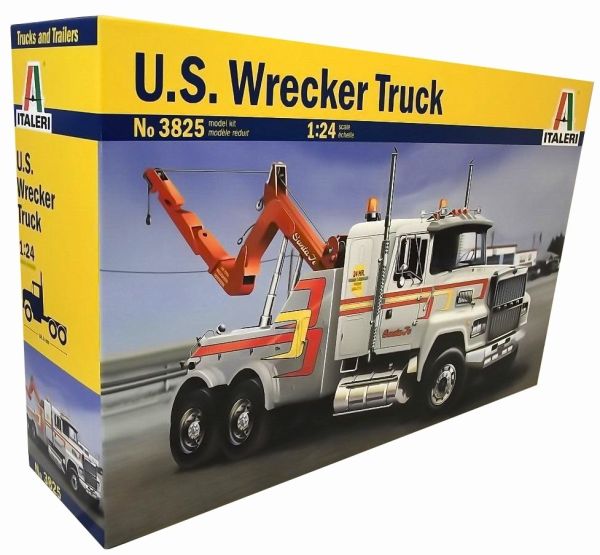 ITA3825 - FORD 9000 zware sleepwagen US Wrecker-vrachtwagenmodel om te monteren en te schilderen - 1