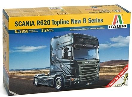 ITA3858 - SCANIA R 620 Topline v8 Nieuw R Serie 4x2-model om te monteren en te schilderen - 1
