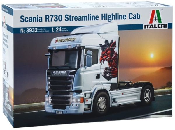 ITA3932 - SCANIA R730 Streamline Highline Cab 4x2-model om te monteren en te schilderen - 1