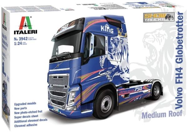 ITA3942 - VOLVO FH16 750 4x2 Globetrotter-model om te monteren en te schilderen - 1