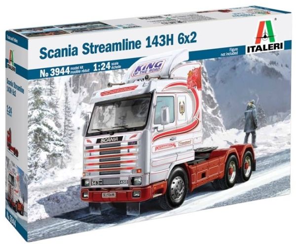 ITA3944 - SCANIA 143H Streamline 6x2 model om te monteren en te schilderen - 1