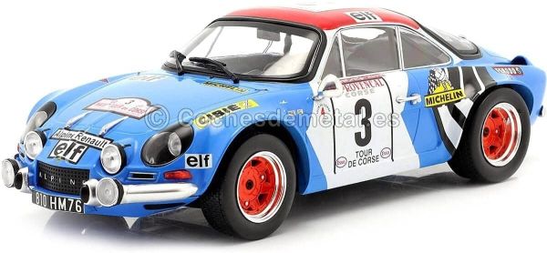 IXO18RMC062B - ALPINE A110 #3 Ronde van Corsica 1973 - 1