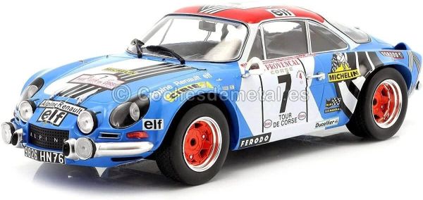 IXO18RMC062D - ALPINE A110 #7 Ronde van Corsica 1973 - 1